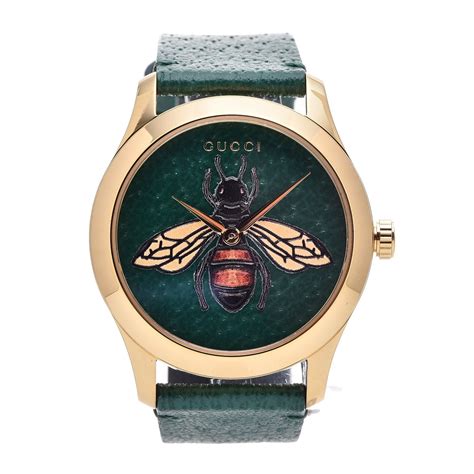 gucci watch bumblebee|gucci bee watch ladies.